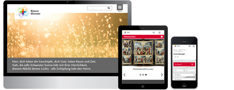 Webportal des Bistum Münster