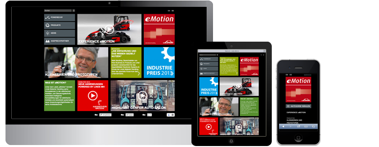 emotion // Die Kommunikationsplattform von Linde Material Handling